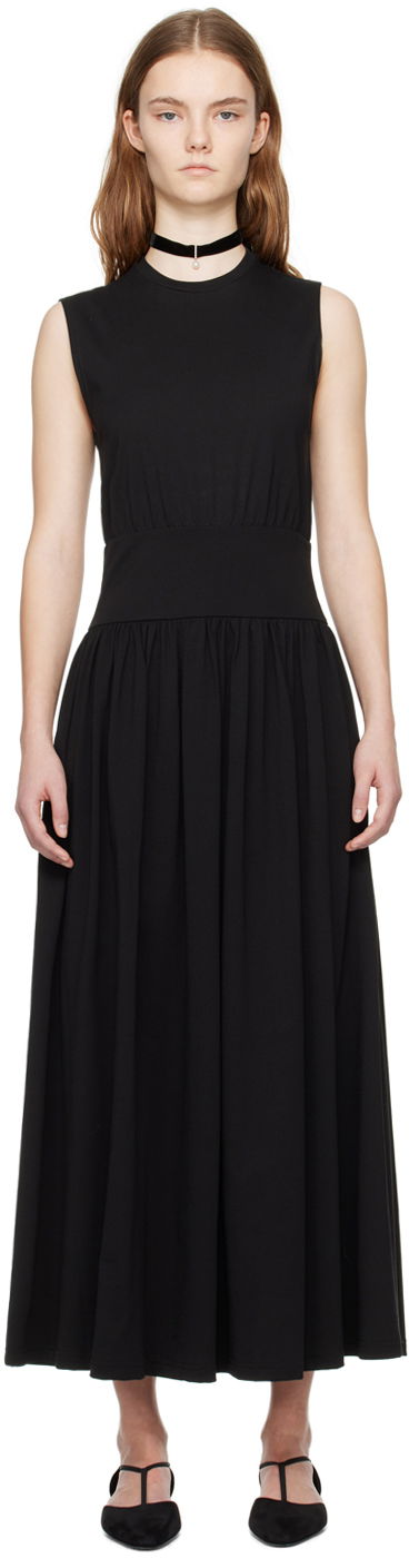 Šaty TOTEME Sleeveless Midi Dress Čierna | 242-WRD1783-FB0093, 0