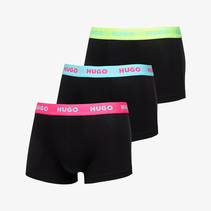 Boxerky BOSS Hugo Trunk 3-Pack Multicolor Čierna | 50532611-730