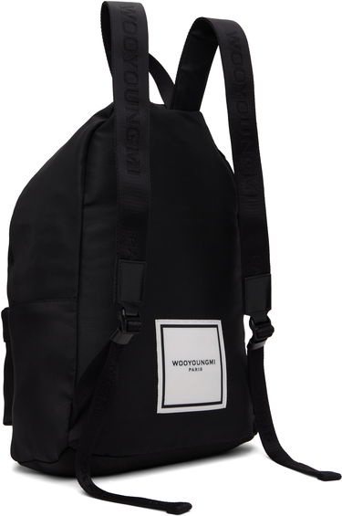 Batoh WOOYOUNGMI Logo Backpack Čierna | W243BA01, 2