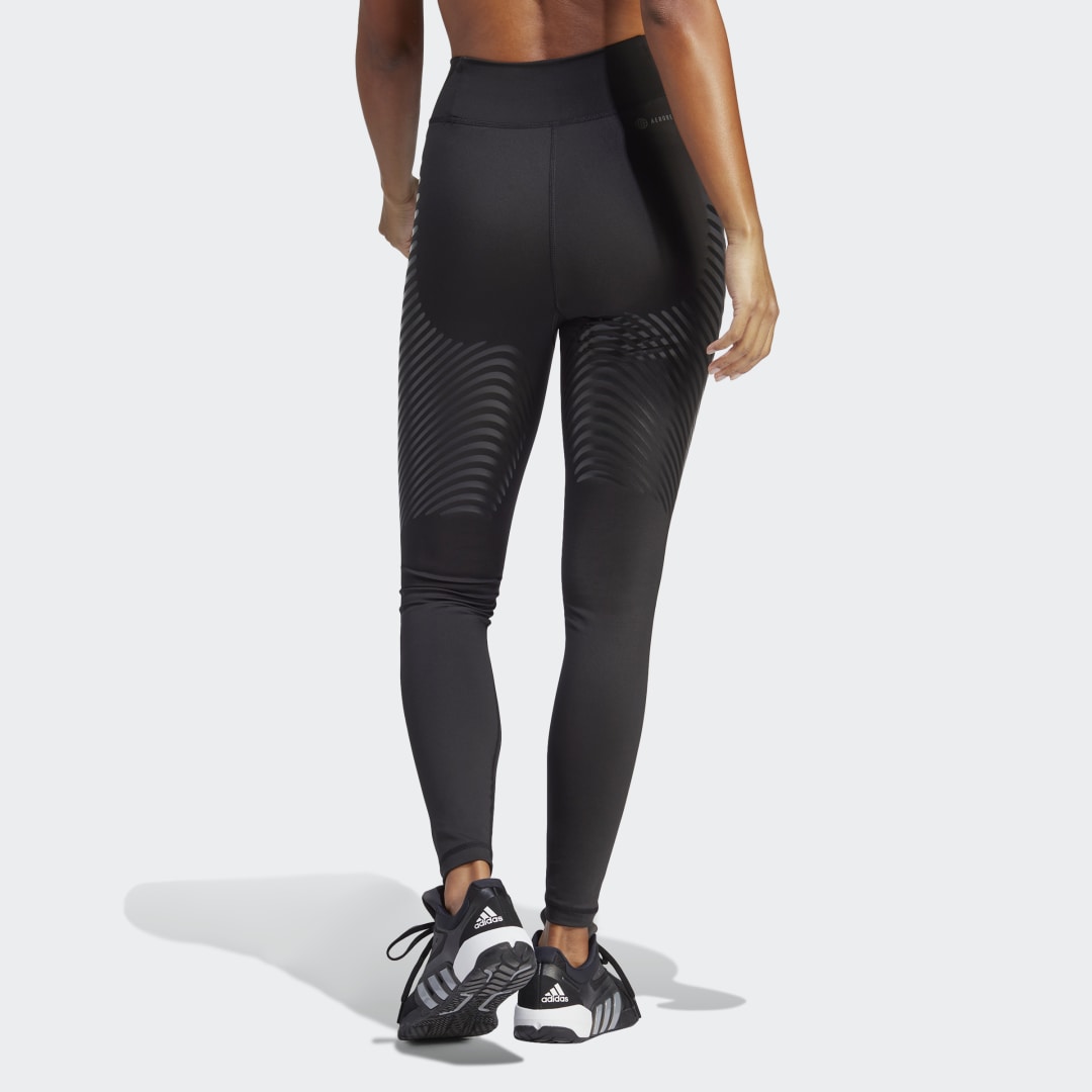 Legíny adidas Originals Techfit Control Full-Length Leggings Čierna | HS7415, 1