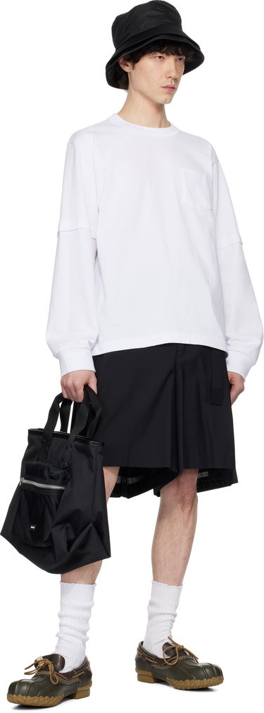 Tote bag sacai Sacai Pocket Large Tote Čierna | 25-0934S, 3