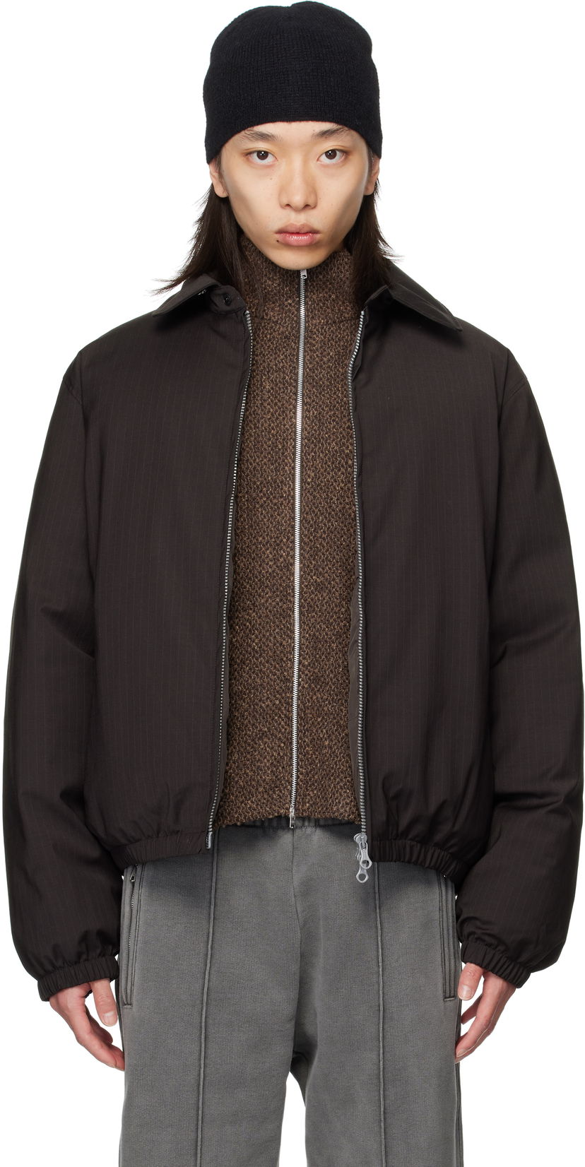 Prešívaná bunda OUR LEGACY Our Legacy Avenue Puffer Jacket Čierna | M4251BC