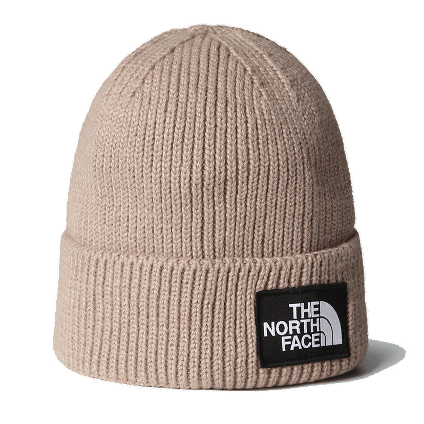 Kulicha The North Face The North Face Palarie TNF Logo Box Cuffed Beanie Béžová | NF0A8CHEBOX1
