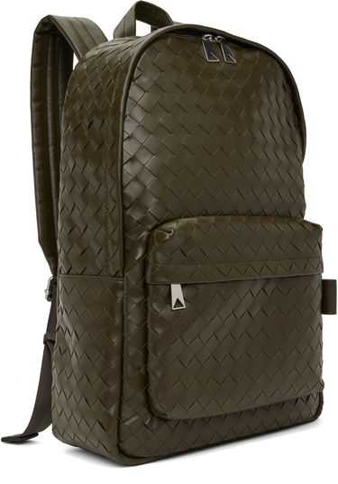 Batoh Bottega Veneta Bottega Veneta Intrecciato Medium Backpack Zelené | 730732 V2HL2 3386, 1
