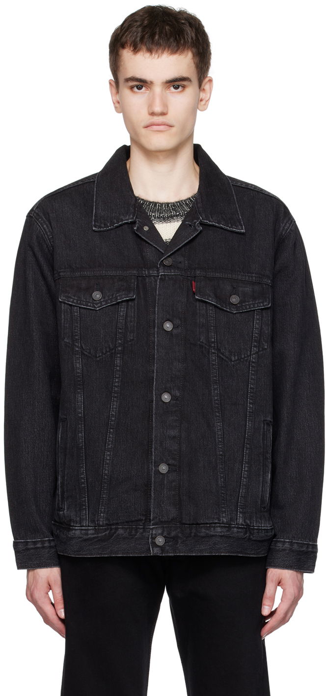 Bunda Levi's Button Denim Jacket Čierna | A5782-0000, 0