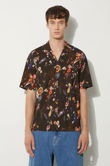 Košeľa Paul Smith Paul Smith Regular Fit Floral Shirt Hnedá | M1R.905U.N02403, 0