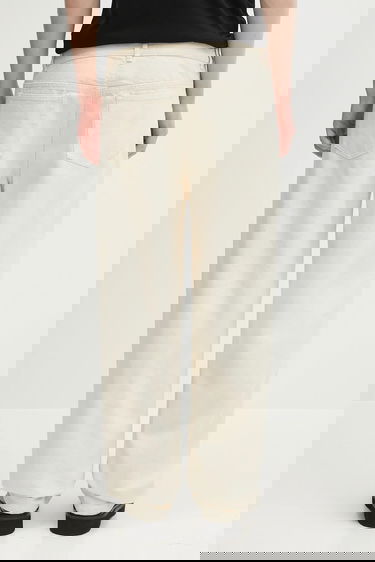 Džínsy A.P.C. Wide-Leg Jean Fairfax Béžová | COHGI.M09156, 2