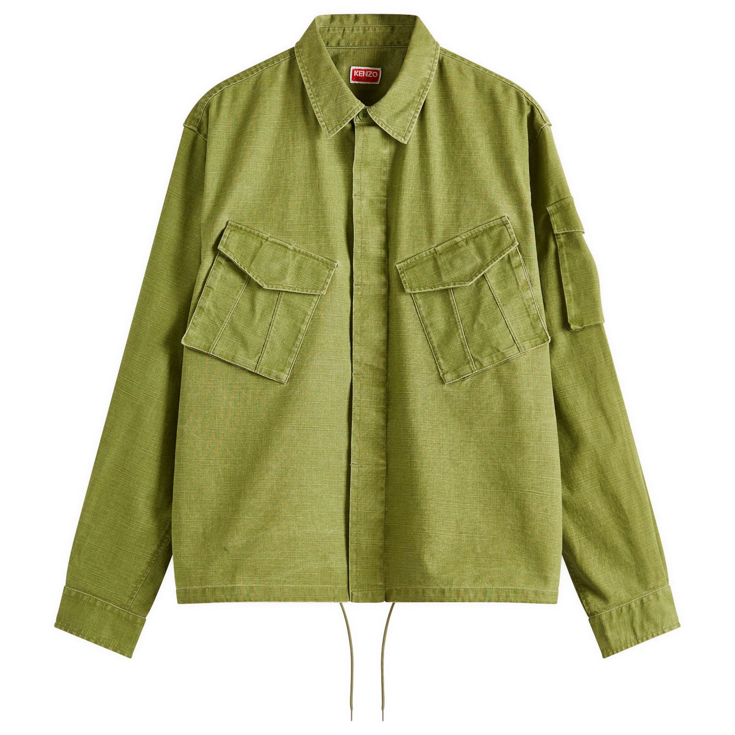 Košeľa KENZO Kenzo Pocket Overshirt, Size Large Zelené | FF55CH5339GD-48, 1