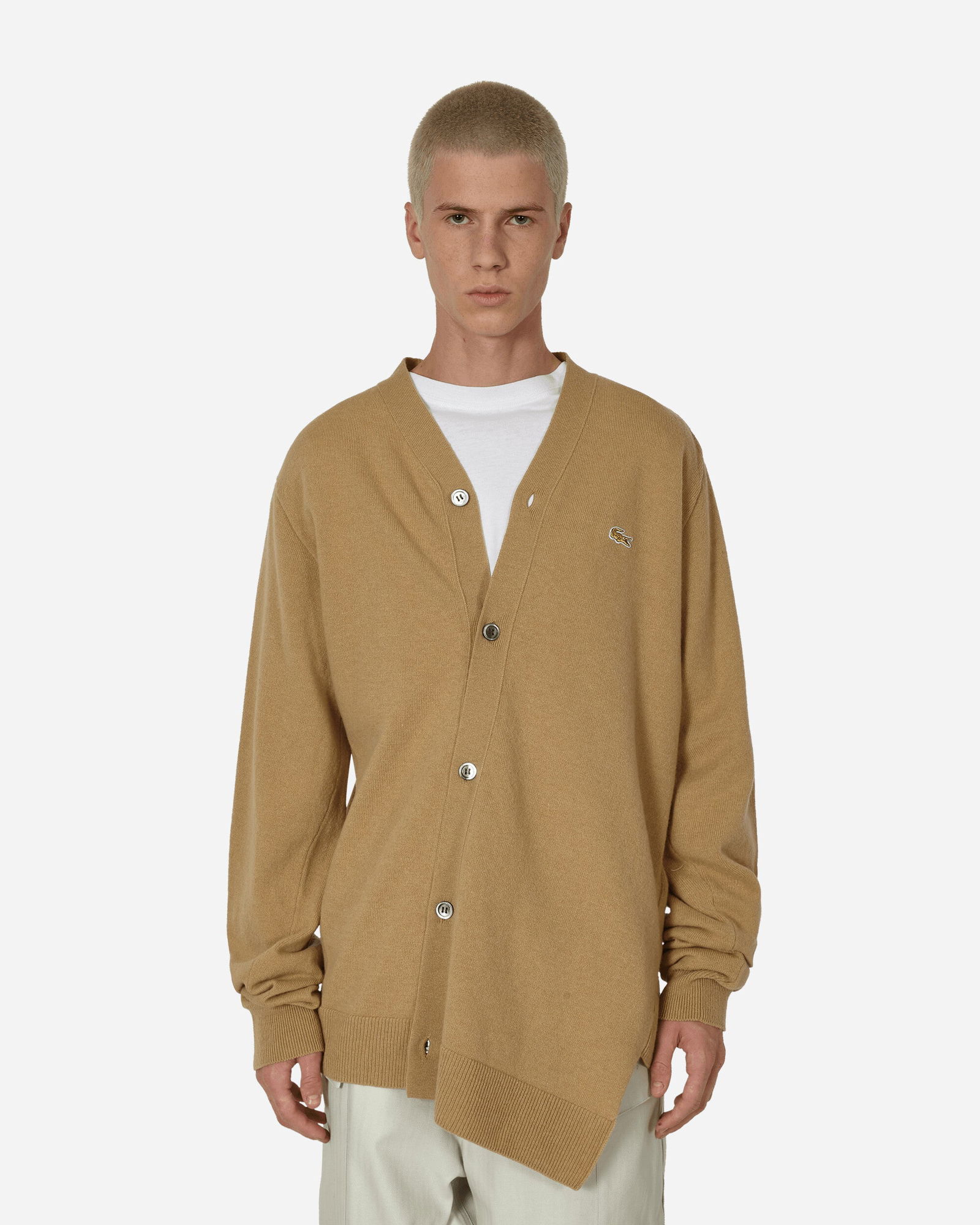 Comme des Garçons Lacoste Asymmetric Cardigan