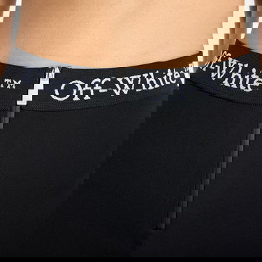 Šortky Off-White Off-White Logoband Zipped Shorts Čierna | OWVH029S25JER0011000, 2