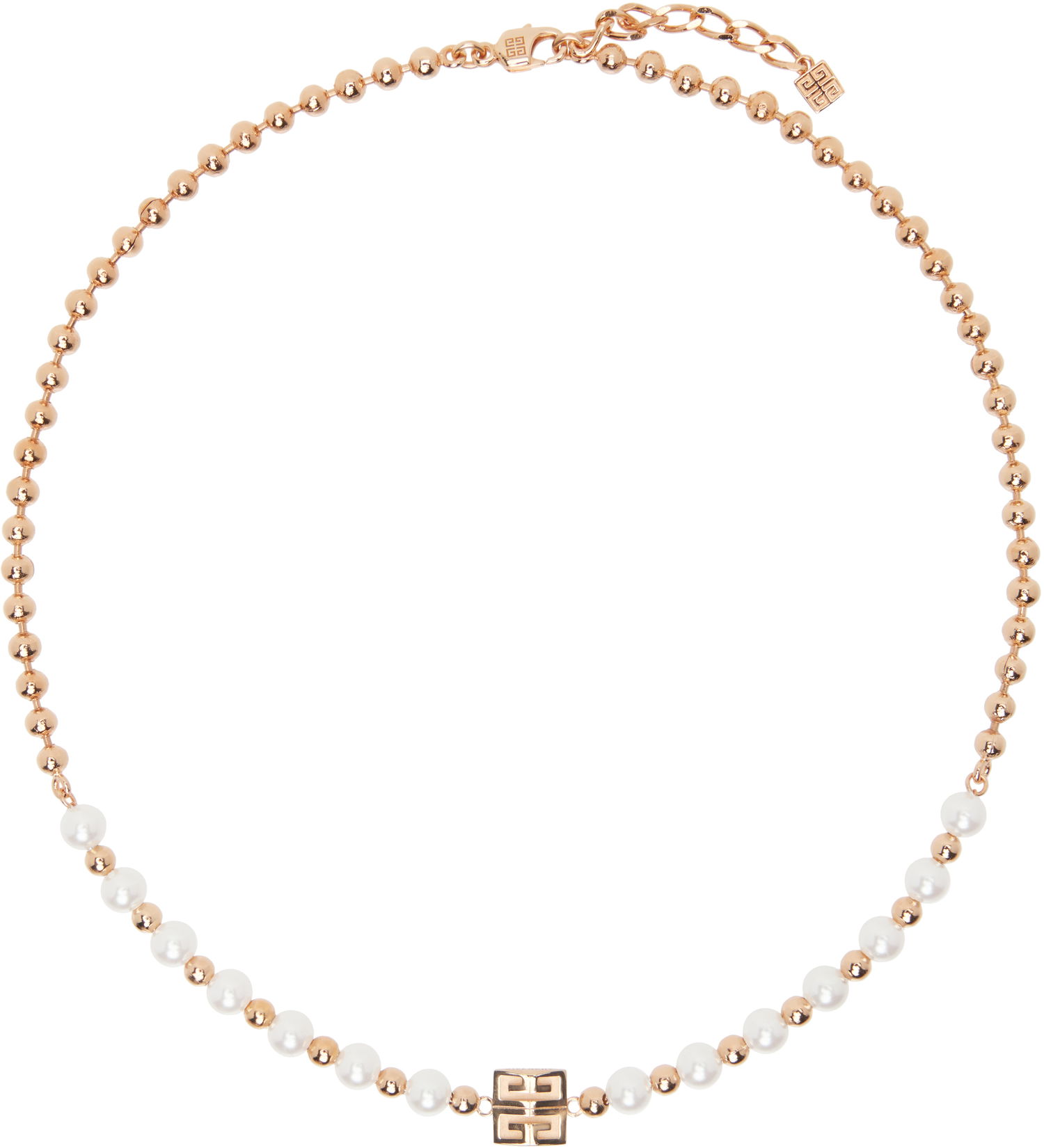 Náhrdelník Givenchy 4G Pearl Necklace Metalická | BF00R8F03U645, 0