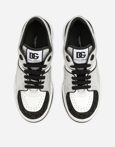 Tenisky a topánky Dolce & Gabbana Calfskin New Roma Čierna | CS2036AM80389697, 3