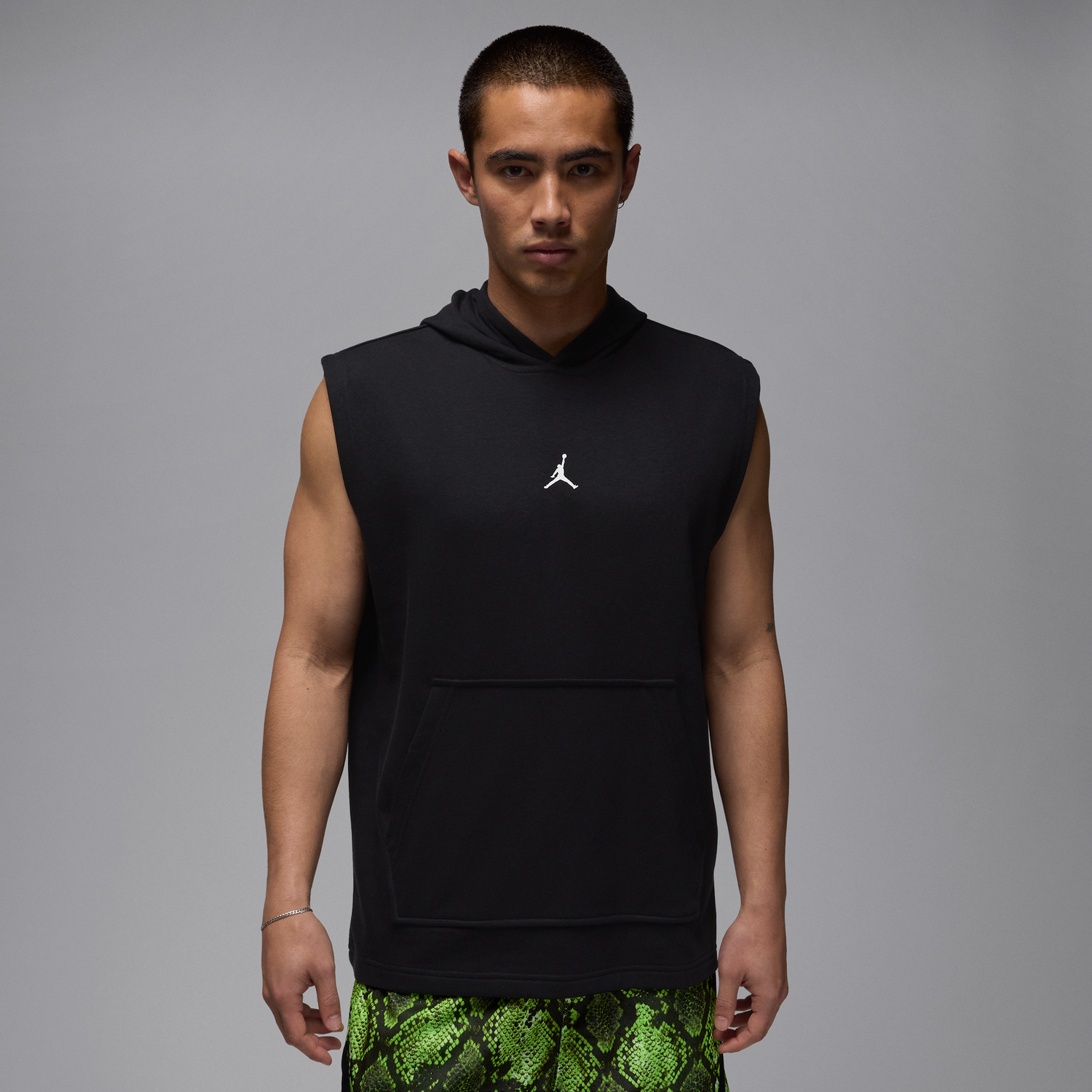 Mikina Jordan Jordan Sport Crossover Dri-FIT Sleeveless Hoodie Čierna | HF9938-010, 1