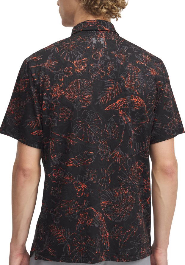 Polo tričko Under Armour Under Armour Playoff 3.0 Printed Polo Shirt Čierna | 1378677-013, 1
