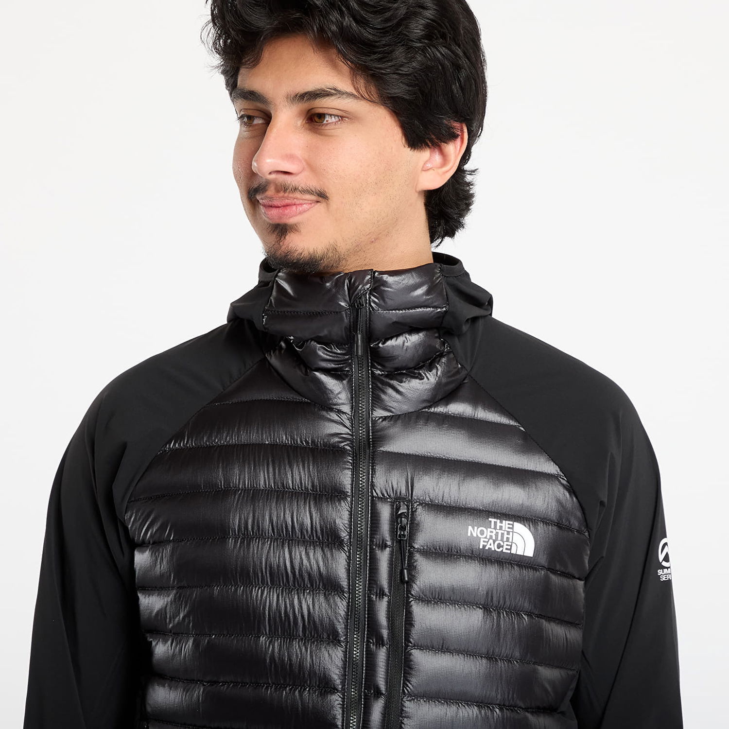 Bunda The North Face Summit Breithorn Lightweight Hybrid Hooded Jacket Čierna | NF0A8C8YJK31, 1