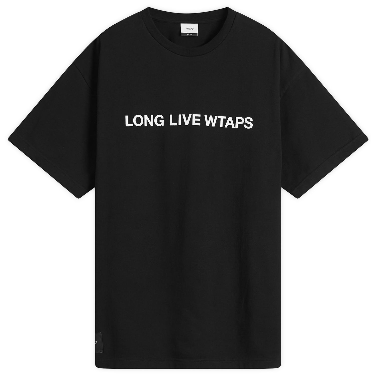 Tričko WTAPS LONG LIVE WTAPS T-Shirt Čierna | 251ATDT-STM02S-BLK, 0