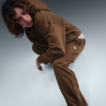 Nohavice Nike ACG ACG 'Tuff Fleece' Cotton/Polyester Trousers Hnedá | IH0717-235, 2