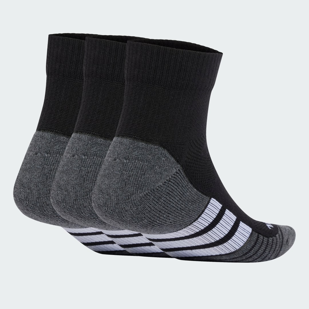 Performance Cushioned Quarter Socks (3 Pairs)