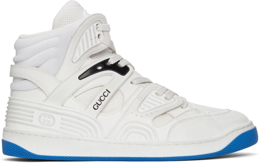 Basket High-Top Sneakers 'White'