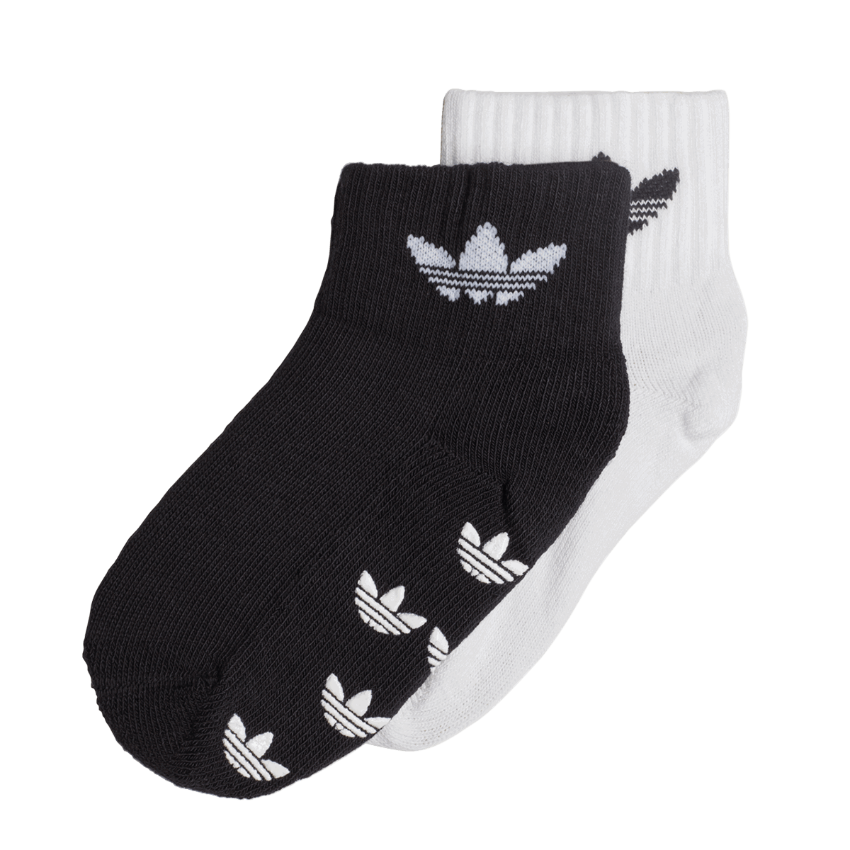 Ponožky adidas Originals adidas Trefoil Quarter Socks Čierna | H32448, 0