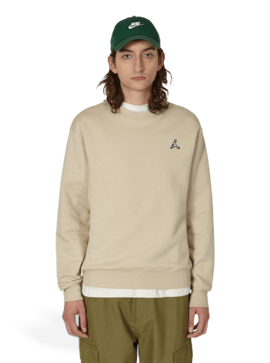 Mikina Jordan Essentials Fleece Crew Béžová | DQ7520-206