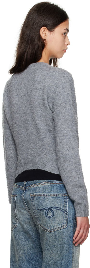 Sveter R13 R13 Split Hem Cardigan Šedá | R13WY291-Y212A, 2