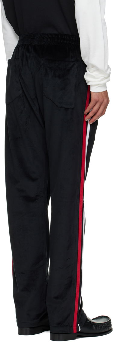 Tepláky Rhude Mancino Velour Track Pants Čierna | RHFW25PA05041, 2
