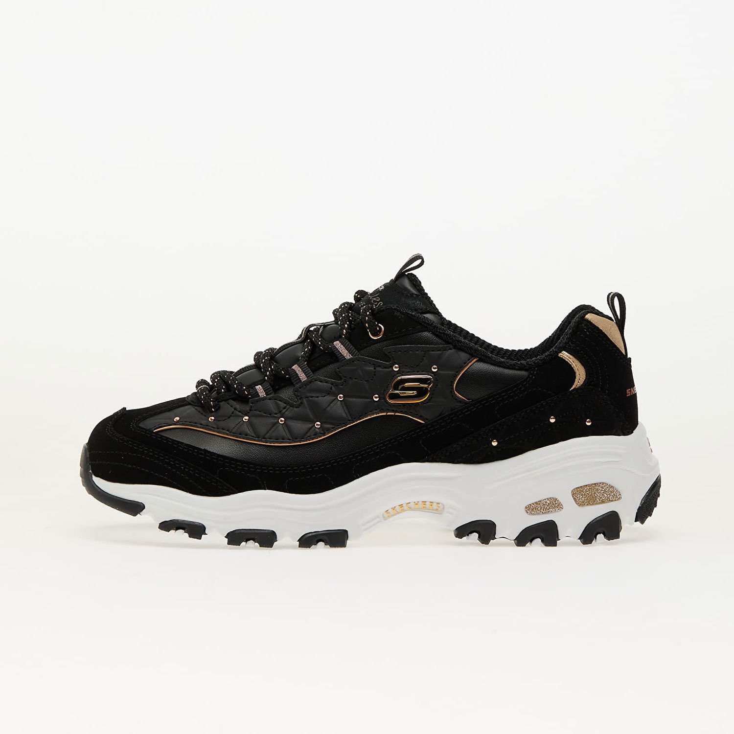 Tenisky a topánky Skechers D'Lites-Glamour Feels Čierna | 13087 BKRG, 0