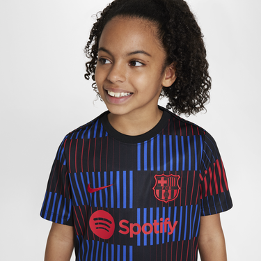 Dres Nike FC Barcelona Academy Pro Dri-FIT Pre-Match Short Sleeve Soccer Jersey Čierna | FV1209-011, 2
