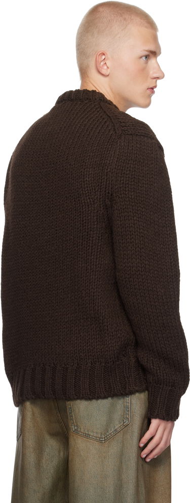 Sveter We11done Chunky Knit Sweater Hnedá | WD-KT3-24-649-U-BR, 2
