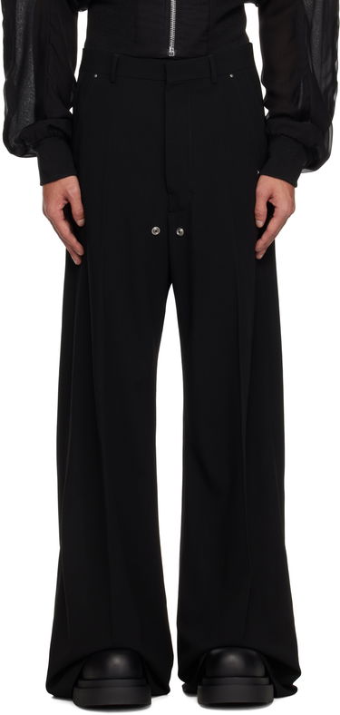 Nohavice Rick Owens Rick Owens Hollywood Tailored Belas Trousers Čierna | RU01E5353 WLP, 0