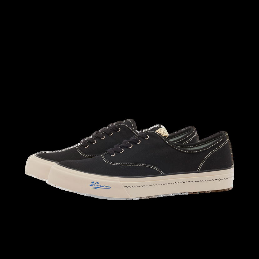 Tenisky a topánky visvim Logan Deck Lo Canvas Čierna | 124101001004-BLK