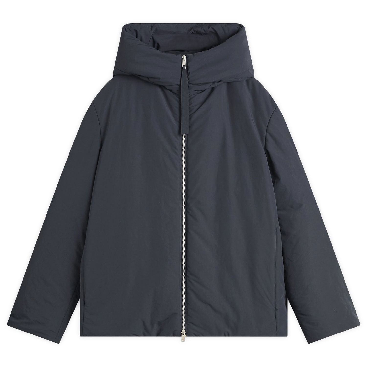 Prešívaná bunda Jil Sander Jil Sander Hooded Down Jacket, Size Large Navy | J47AF0159-J74276-001, 1