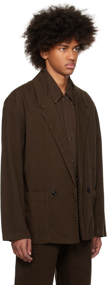 Bunda LEMAIRE LEMAIRE Workwear Denim Blazer Hnedá | JA1062 LD1002, 1