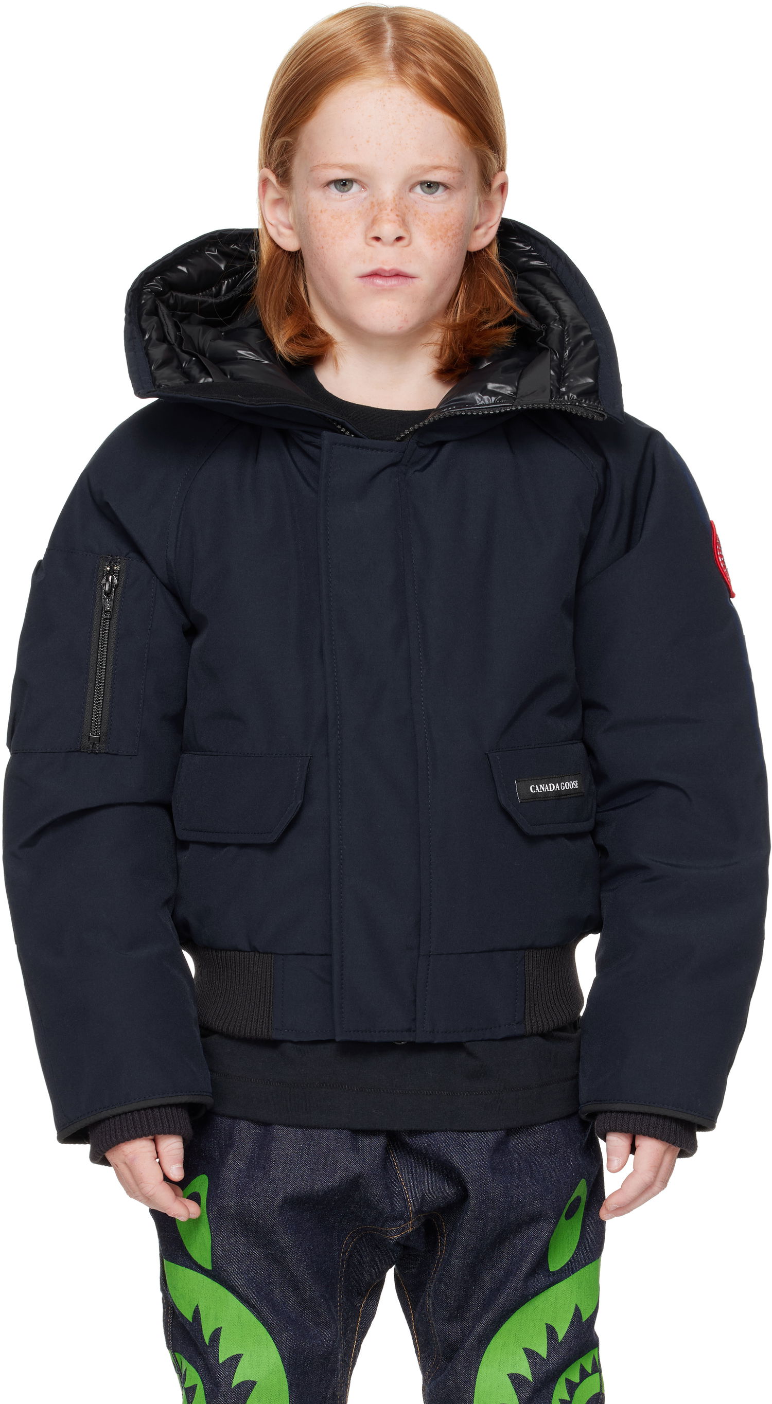 Bomber bunda Canada Goose Chilliwack Down Bomber Jacket Navy | 4555Y, 0