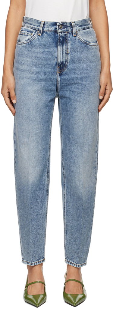 Džínsy TOTEME TOTEME Tapered Leg Jeans Modrá | 223-231-741, 0