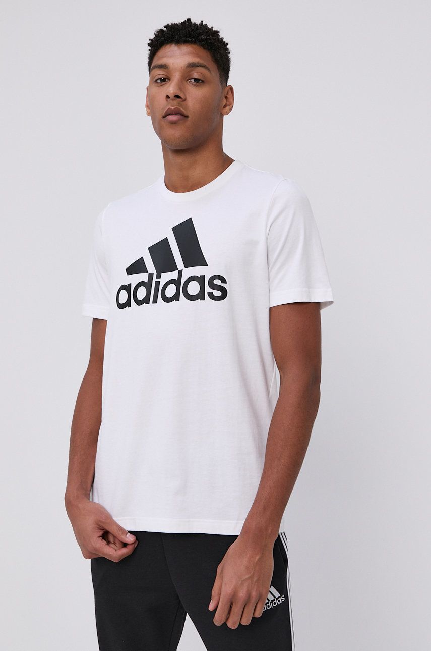 Tričko adidas Performance T-Shirt Essentials Biela | gk9121, 0