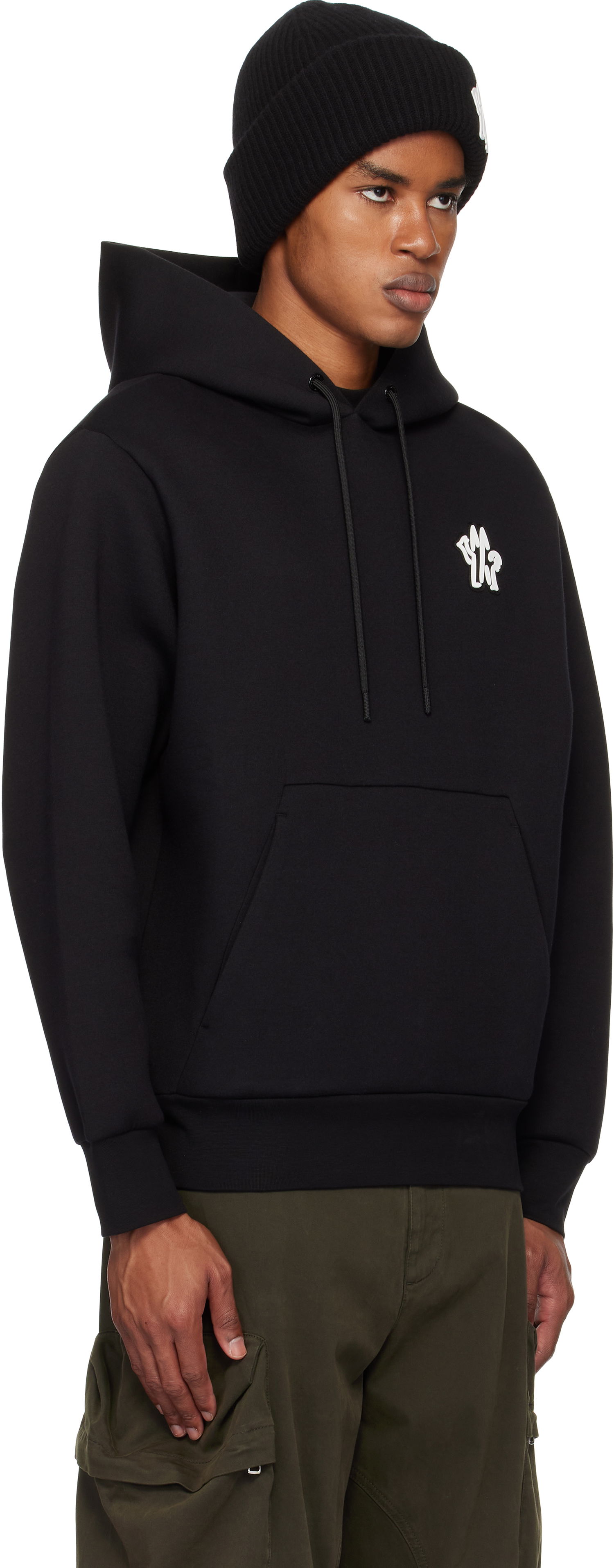Mikina Moncler Moncler Archivio Creativo Hoodie Čierna | J20918G0004789AR3, 1