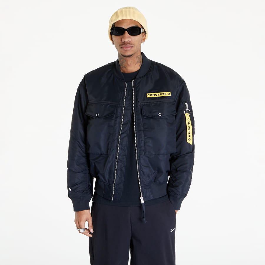 Bomber bunda Converse Military Pack Ma-1 Bomber Jacket Čierna | 10023761-A03, 0
