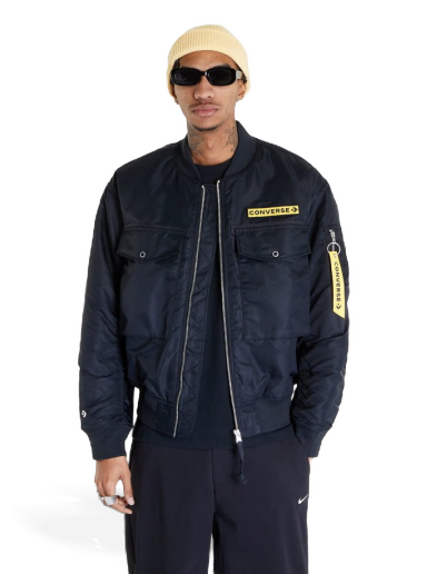 Bomber bunda Converse Military Pack Ma-1 Bomber Jacket Čierna | 10023761-A03