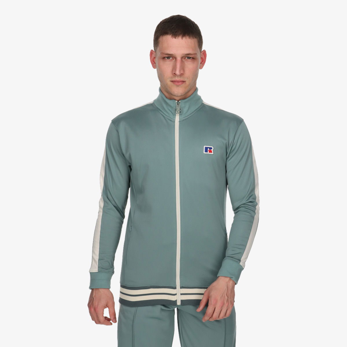 Bunda Russell Athletic Track Jacket Zelené | E3-626-1-106, 0