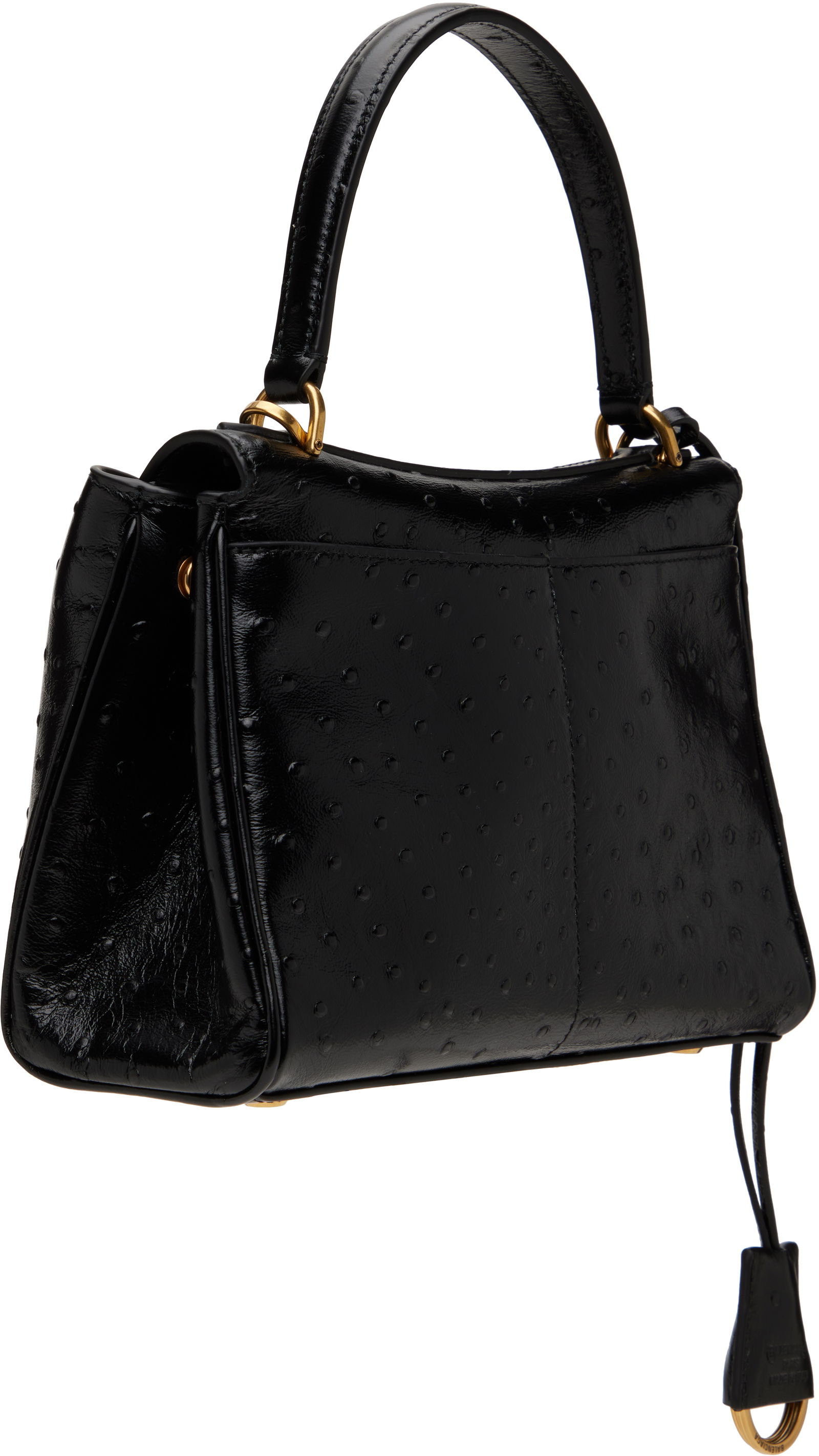 Rodeo Mini Embossed Leather Satchel