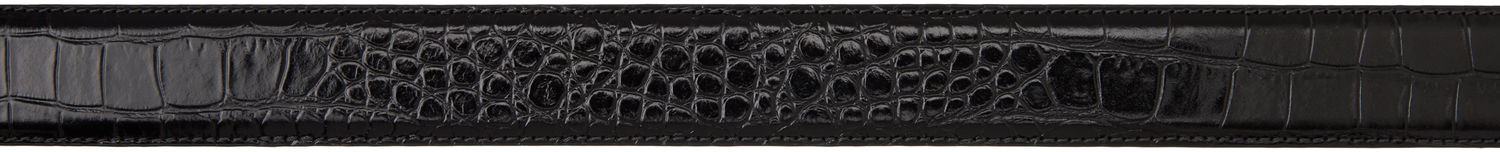 Opasok Moschino Moschino Cocco Embossed Leather Belt Čierna | MC6003PP1M 251MOOC0 00B, 1