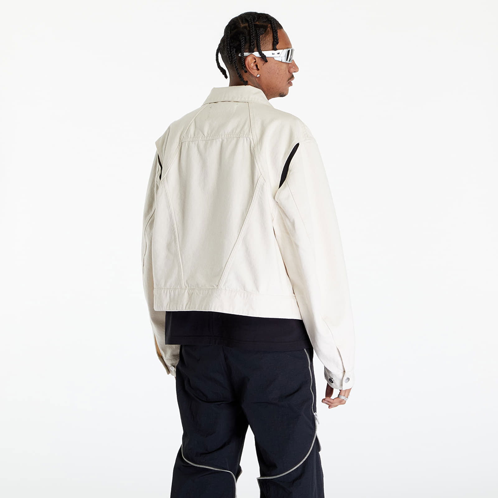 Equisetum Cutout Denim Jacket
