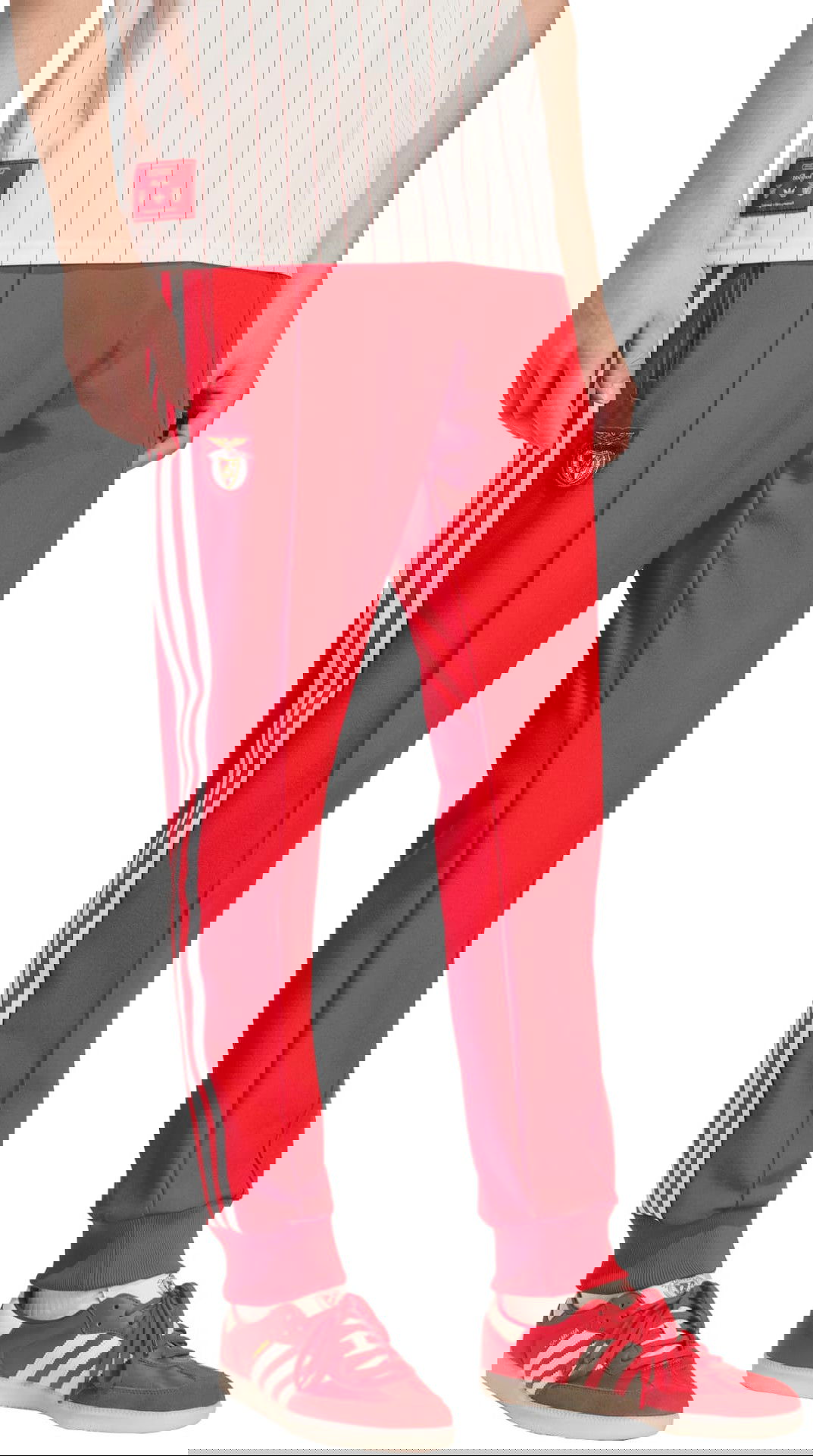 Tepláky adidas Performance Benfica Terrace Icons Track Pants Červená | JL5551, 1