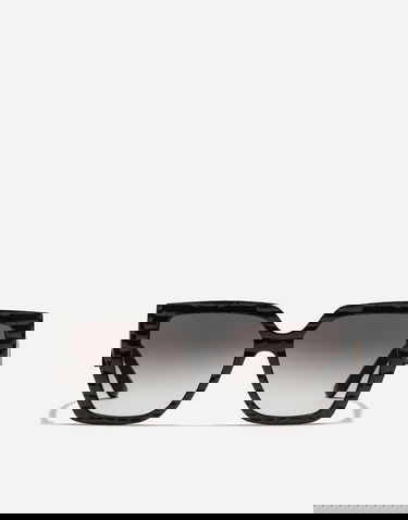 Slnečné okuliare Dolce & Gabbana Crossed Sunglasses Texture Cocco Onesize Čierna | VG4438VP88G9V000, 0