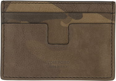 Peňaženka Tom Ford Tom Ford Nubuck Money Clip Card Holder Hnedá | Y0341-ICL113G, 0