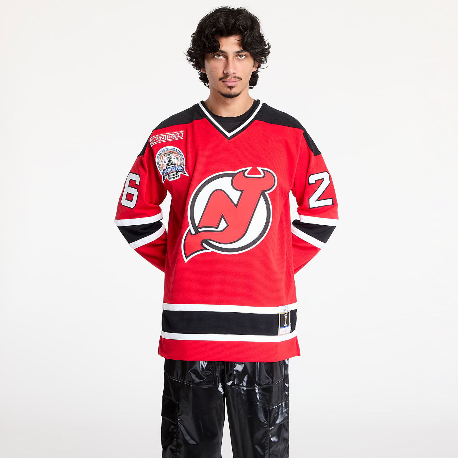Dres Mitchell & Ness NHL Dark Jersey Devils 1999 Patrik Elias Červená | JY8731-NJDRED1, 0