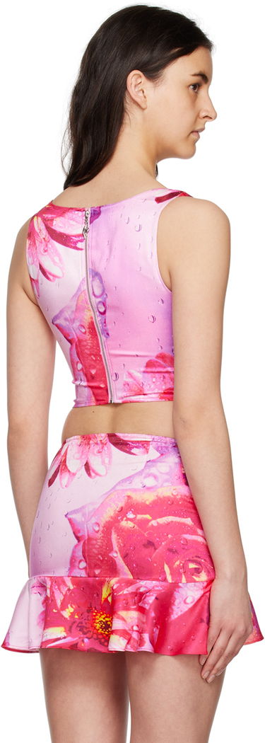 Sukňa Miaou Miaou Campbell Floral Print Corset Top Ružová | 7020SS4DYR, 2