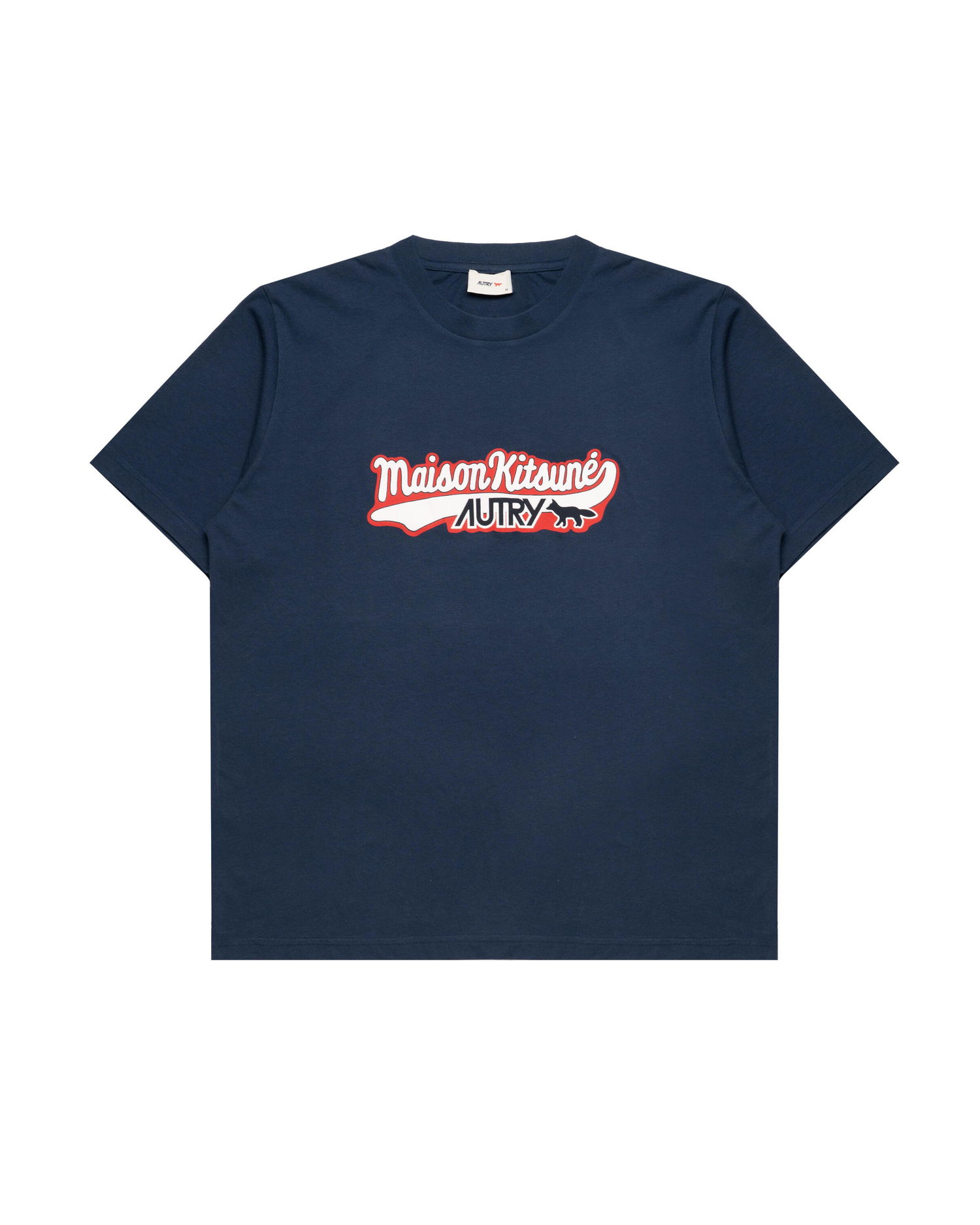 Tričko Autry Autry Action Shoes x Maison Kitsuné T-Shirt Navy | TSPXMK2B, 0